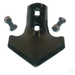Planskær 14 cm incl bolte