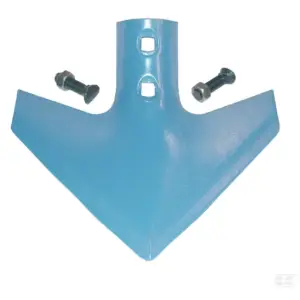 Planskær 26 cm x 8 mm blå incl bolte