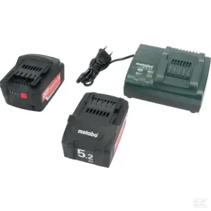 Batteripakke 18V/5.2 + oplader Metabo