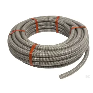Slæbe/nedfælderslange OL/SE grå transparant PVC 2" Ø50 mm Luisiana