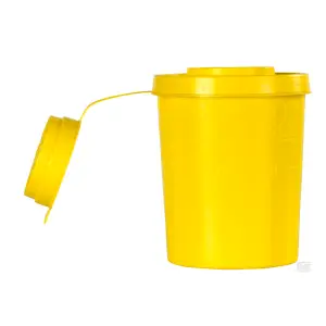 Kanyleaffaldsboks 0,5 L Gul. Kruuse