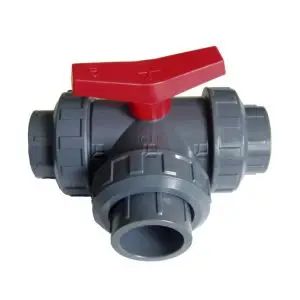 Kuglehane PVC 3-vejs 25 x 25 mm