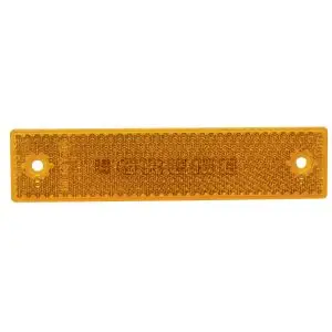 Refleks gul 40 x 180 mm med hul