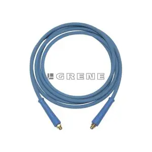 Højtryksrenseslange 3/8" 20 m 400 bar 155 gr C blå 3/8" nippel