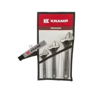 Skiftenøgle sæt 6" 8" 10" Kramp