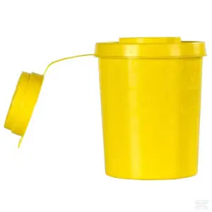 Kanyleboks Pocketmodel gul 200 ml