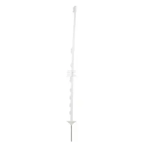 Hegnspæl, polypropylen, standard 130 cm hvid DS 10 stk. Farma