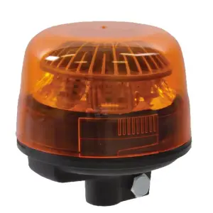 LED rotorblink 9W 12/24V, Ø128 x 125 mm, til stangmontering, Sacex