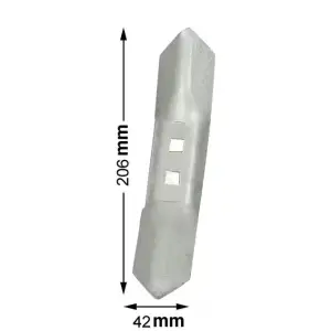 Spids vendbar 6 mm Multiplex