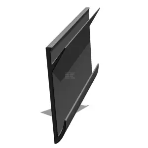 Robotplæneklipperkant, 5x1 m